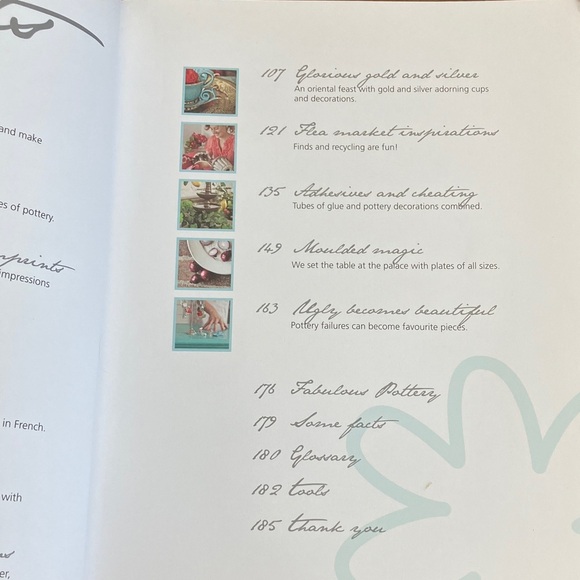 Handmade Pottery at Home Book - simple creations to make on your kitchen table - Picture 5 of 16